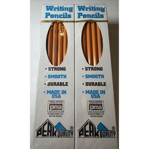 Vintage Peak Quality No 2 Premium Pencils - 72 Pencils Made In USA